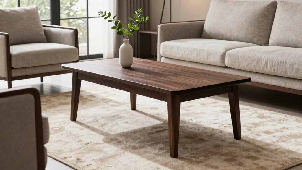 standard coffee table height