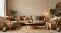 subtle earthy boho decor