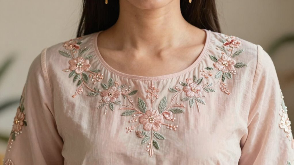 subtle embroidery styling tips