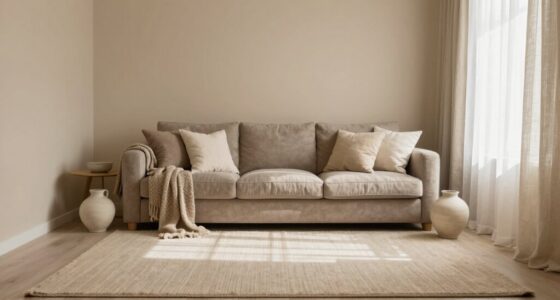 subtle neutrals enhance space