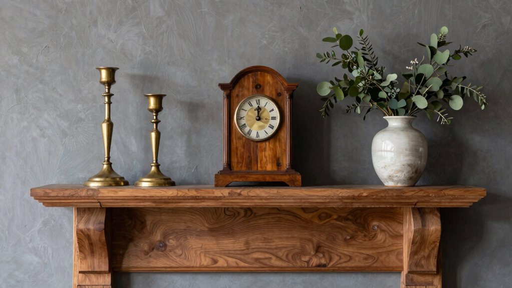 surrounds shape mantel style