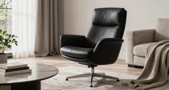 swivel chairs in relaxed