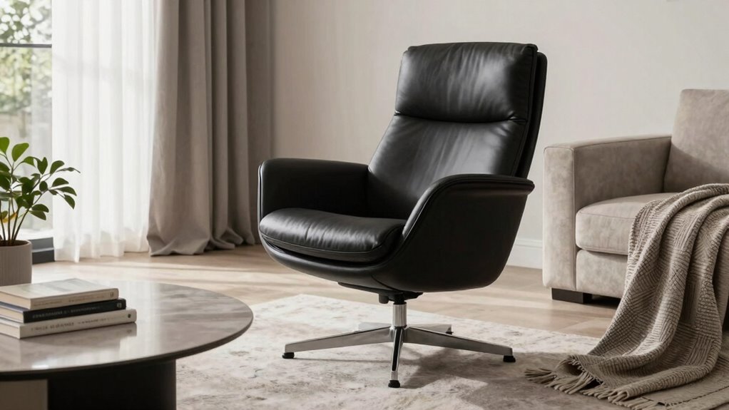 swivel chairs in relaxed