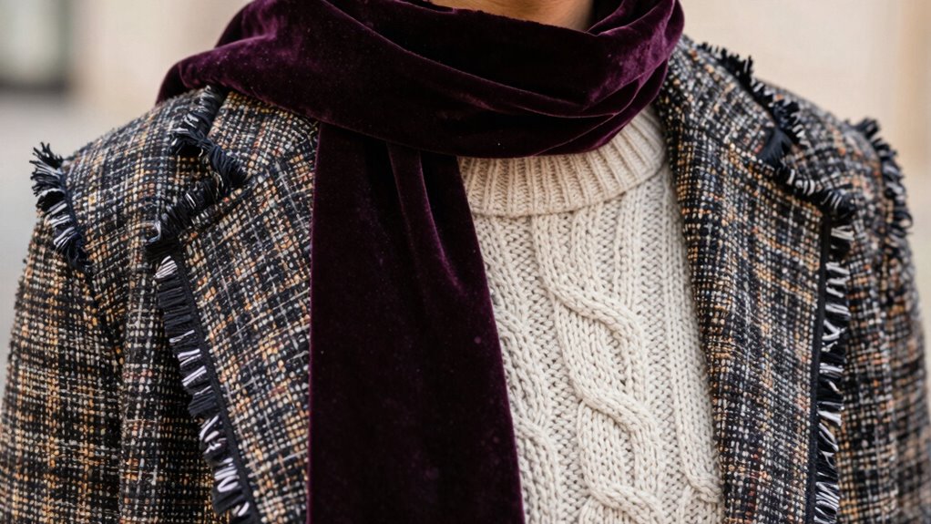 tactile layering signals sophistication