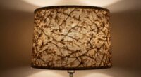 textured lampshades transform ambiance