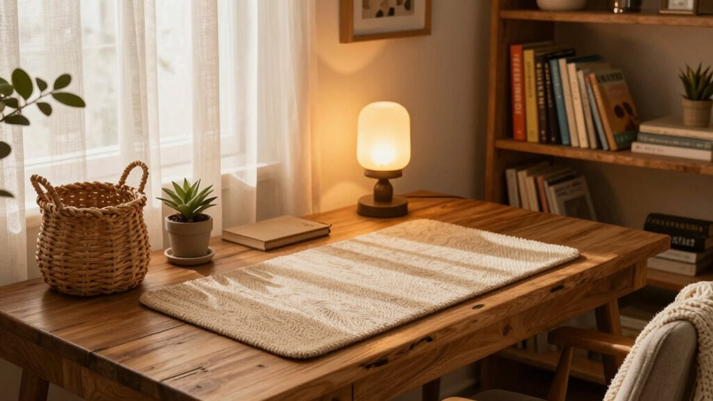 warm inviting ergonomic workspace