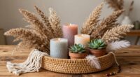 year round boho centerpiece ideas