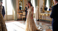 In Italy, Princess Catherine Puts Her Wardrobe to Work