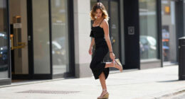 Riley Keough Gives Cannes’ Emerging Clear Shoe Trend a Wedge Twist in Alaïa
