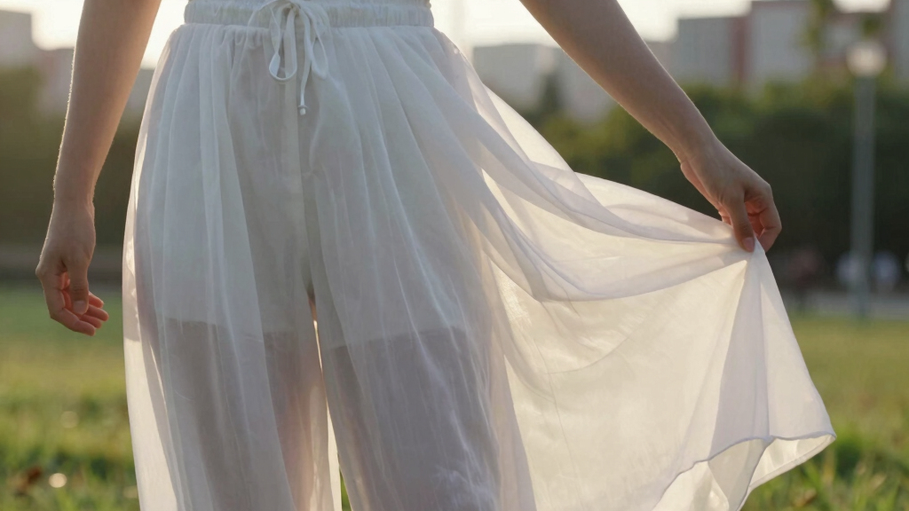 What Can I Do About See-Through White Pants?