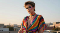 Elon Musk’s Transgender Daughter Models for Rihanna’s Pride Campaign