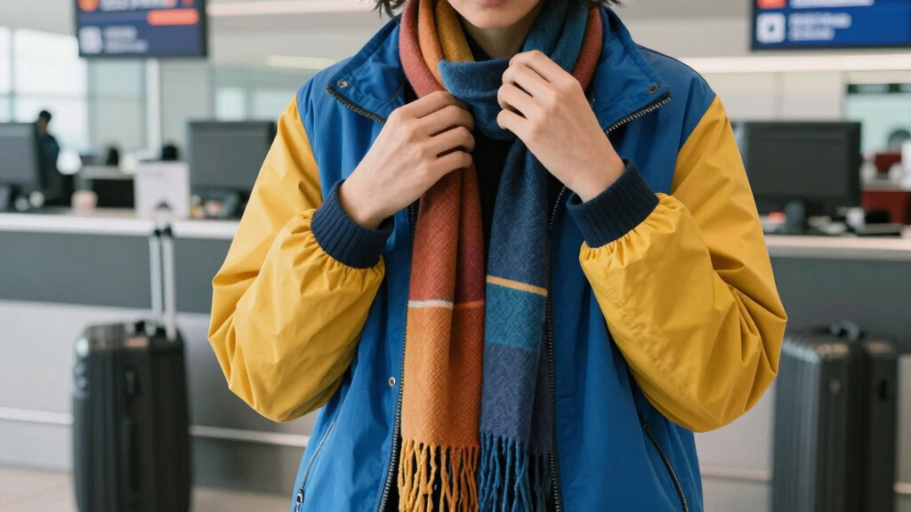 Gigi Hadid’s Lesson in Colorful Airport Dressing Starts With Her Blue-and-Butter Layer Tee