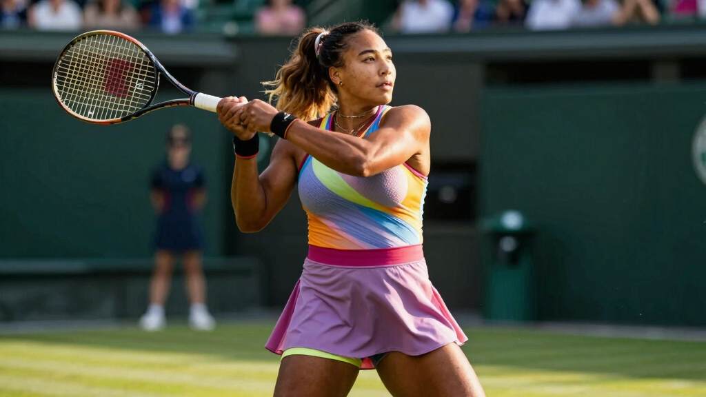 Naomi Osaka Serves Up a Fashion Slam at Wimbledon
