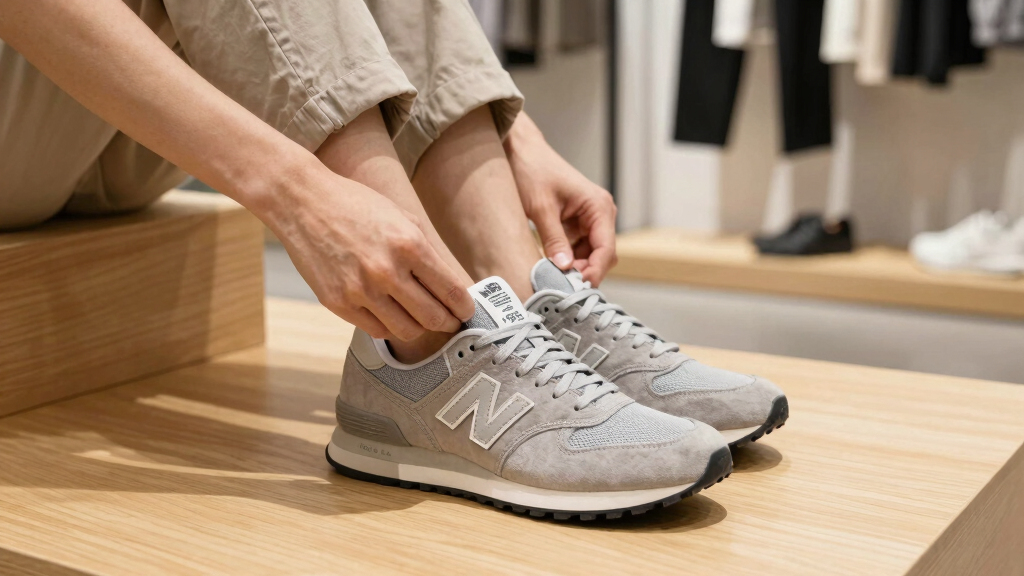 New Balance's Tiny-Soled Dad Sneaker Exists In the Beautiful Gray Area