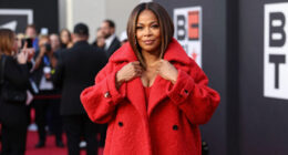 Queen Latifah Bundles Up in a Bold, Oversized Coat on the 2026 BET Awards Red Carpet
