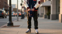 Score style point with this football inspired fashion