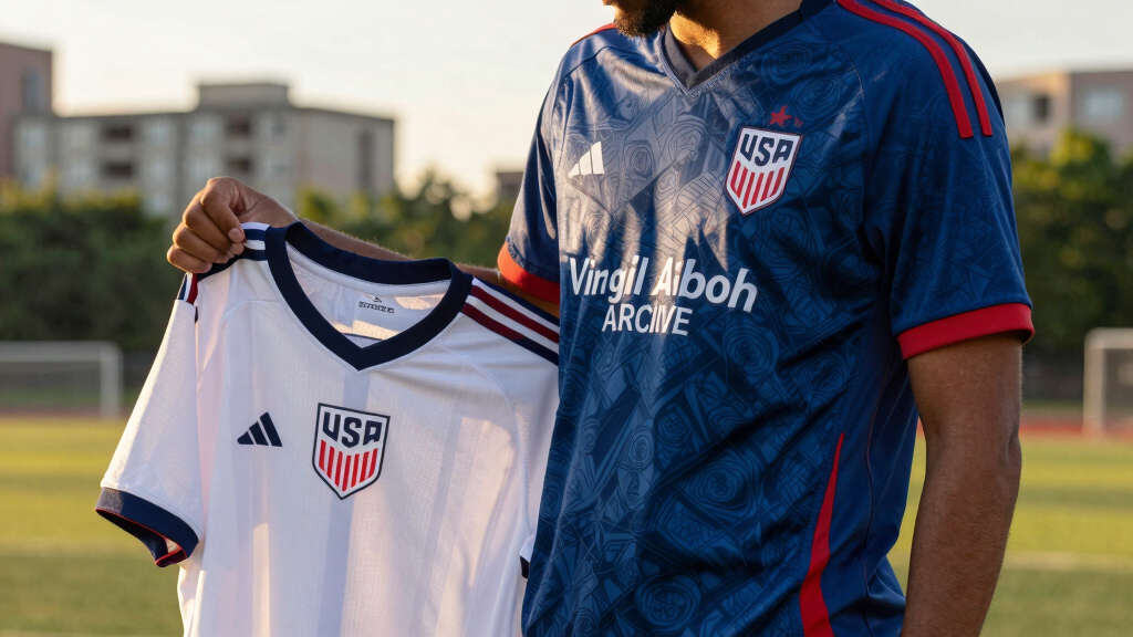 The USA x Virgil Abloh Archive Soccer Jersey Is Still in Stock