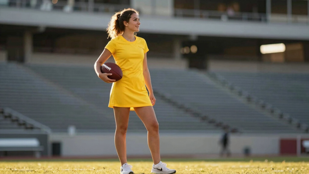 Why Taylor Swift Wore a Yellow Minidress to Support Travis Kelce at Tight End University