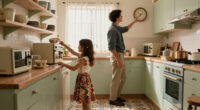A Father-Daughter Duo Turned Her 90s Kitchen into a Vintage-Inspired Dream