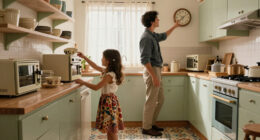 A Father-Daughter Duo Turned Her 90s Kitchen into a Vintage-Inspired Dream