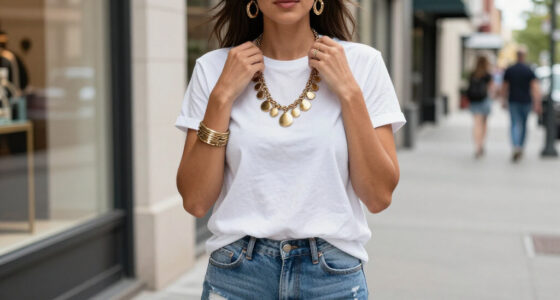 Can I Wear Big Jewels With My Jeans and T-Shirt?