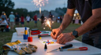 Licensable picture: Scenes from the July 4th celebration at Highland Park in Endwell.