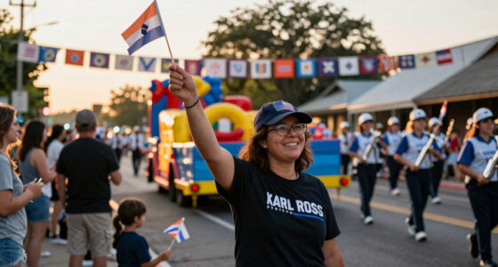 Licensable picture: The annual Independence Day Parade hosted by the Karl Ross American Legion Post wends its way through downtown Stockton on Jul.