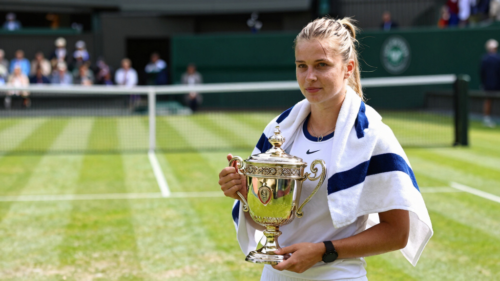 Linda Nosková Wins Wimbledon Women’s Final in This Unexpected Brand