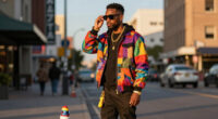 Men’s Style Gets Colorful and Strange
