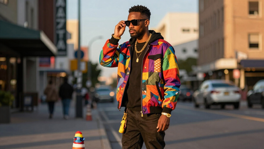 Men’s Style Gets Colorful and Strange
