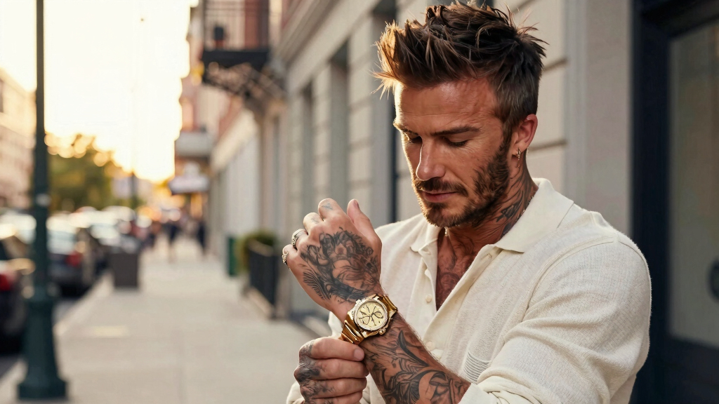 Romeo Beckham's Wimbledon Rolex Daytona Would Make David Very Proud