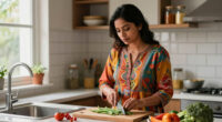 Sabzi and thoran: Maunika Gowardhan’s recipes for Indian-style runner beans