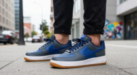 Take An Official Look At The Nike Air Force 1 '07 "Anthracite/Football Blue"