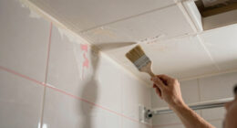 This Bath Had Peeling Molding, a Drop Ceiling, and Pink Grout — Now It's Classic