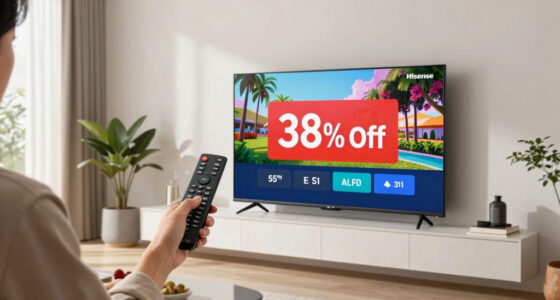 This Hisense 55-Inch Mini-LED TV Is 38% Off Right Now