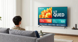 This Massive Hisense U7 QLED TV Is 43% Off, Its Lowest Price Ever