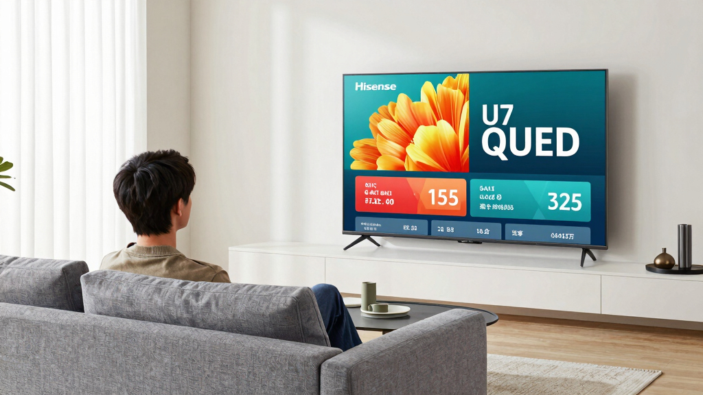 This Massive Hisense U7 QLED TV Is 43% Off, Its Lowest Price Ever