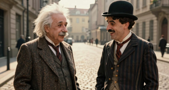 When Albert Einstein & Charlie Chaplin Met and Became Fast Famous Friends (1930)