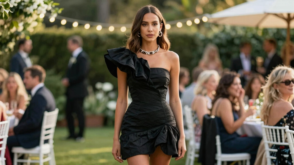 Zoë Kravitz Makes An Unconventional Statement With Her Wedding-Guest Minidress