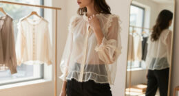11 Best Raw-Edge Organza Blouses in 2026