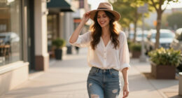 14 Best Blouses to Wear With Jeans in 2026