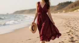 14 Best Burgundy Vacation Dresses in 2026