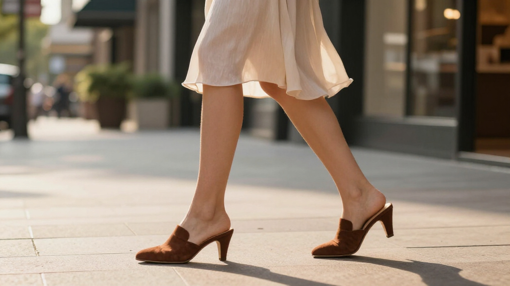 3 Best Chocolate Brown Kitten Heel Mules in 2026