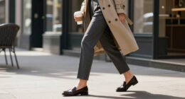 Busy Fashion People Know This Flat-Shoe Trend Makes Outfits Look Chicer When You're Already Late