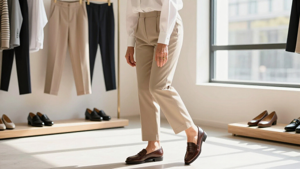 Elegant Over-50s Are Swapping Dresses And Sandals For This Trouser-and-Shoe Combo Ahead Of Autumn