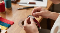 Hermès Weaves Silk Threads Directly Into Its Newest Arceau Timepiece