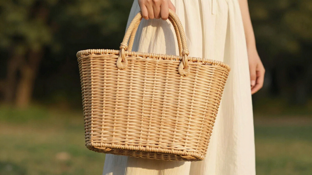 If You Can't Get A Wicker Husband, Try A Wicker Bag