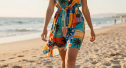 Postcard-Print Dresses Are Taking Over Summer Vacation Style