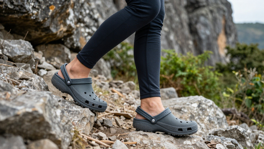 This Vibram Crocs Sneaker Secretly Flexes Patagonia-Level Fleece