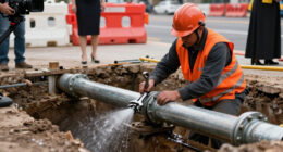 Water Main Break Near Del Amo Fashion Center Shuts Down Portion Of Crenshaw Boulevard